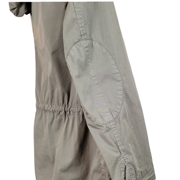 JAMES PERSE YOSEMITE Utility Jacket Taupe Hoodie Size 2 - Picture 7 of 13
